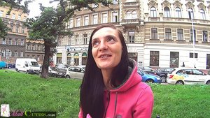 18 year old Bailey Brookes loosing nice natural tits and pink cunt free